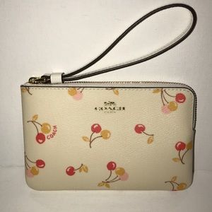 Coach Cherry Wristlet